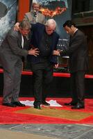 Michael Caine  at  Michael's Handprint and Footprint Ceremony   at Grauman's Chinese Theater in Hollywood, CA on July 11, 2008 photo