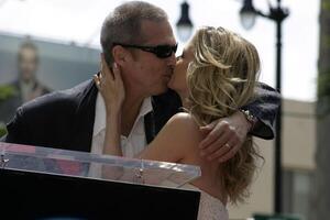 Jeff Bridges  Michelle Pfeiffer Michelle Pfeiffer Walk of Fame Ceremony Hollywood Walk of Fame Hollywood  Highland Los Angeles, CA April 3, 2007 photo