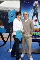 Marilyn  Jeffrey Katzenberg arriving at the Los Angeles Premiere of Monsters Vs. Aliens at Gibson Ampitheatre in Universal City, CA on  March 22,  2009   2009 photo