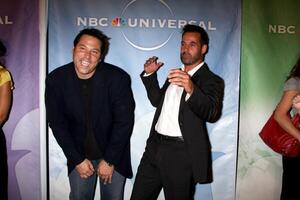 Greg Grunberg  Adrian Pasdar arriving at the NBC TCA Party at The Langham Huntington Hotel  Spa in Pasadena, CA  on August 5, 2009   2009 photo