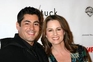 Danny Nucci  Paula Marshall Season 5 Premiere of NipTuck Paramount Studios Los Angeles,  CA October 20, 2007 photo