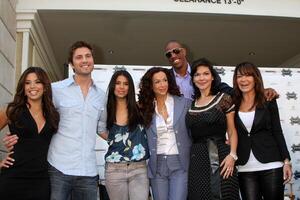 Eva Longoria-Parker, Eric Winter, Roselyn Sanchez, Sofia Milos, Jerome Williams, Laura Harring, and Robin Antin photo