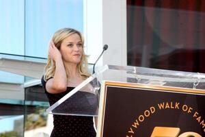 LOS ANGELES - DEC 1  Reese Witherspoon at the Reese Witherspoon Hollywood Walk of Fame Star Ceremony at W Hotel Hollywood on December 1, 2010 in Los Angeles, CA photo