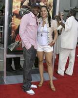 Derek luke esposa prisa hora 3 estreno de grauman chino los ángeles, California julio 30, 2007 foto