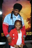 Sway and daughter Stomp the Yard Premiere ArcLight Theaters Los Angeles,  CA January 8, 2007 photo