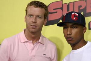 McG  Pharrell Williams Superbad Movie Premiere Grauman's Chinese Theater Los Angeles, CA Aug 13, 2007 photo