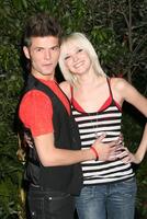 Todd Herzog - Winner Courtney Yates - Runner Up Survivor China  Finale CBS Television City December 16, 2007 Los Angeles, CA  2007 photo