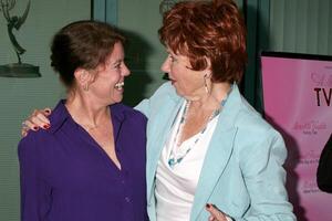 Erin Moran  Marion Ross Academy of TV Presents A Mother's Day Salute to TV Moms Academy of Television Arts  Sciences N. Hollywood, CA May 6, 2008 photo