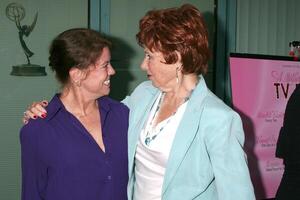 Erin Moran  Marion Ross Academy of TV Presents A Mother's Day Salute to TV Moms Academy of Television Arts  Sciences N. Hollywood, CA May 6, 2008 photo