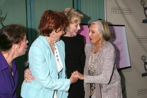 Erin Moran  Marion Ross, Holland Taylor, and Cloris Leachman Academy of TV Presents A Mother's Day Salute to TV Moms Academy of Television Arts  Sciences N. Hollywood, CA May 6, 2008 photo
