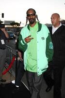 LOS ANGELES - AUGUST 4  Snoop Dogg arrives at the Takers World Premiere at ArcLight Cinerama Dome Theater on August 4, 2010 in Los Angeles, CA photo