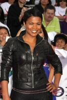 Nia Long arriving at the This is It Premiere Nokia Theater at LA Live Los Angeles,   CA October 27, 2009 photo