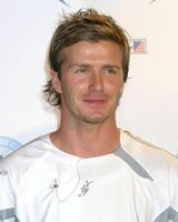 David Beckham and AEG announce in a  Press Conference that they are to Launch Soccer Academy beginning in Fall 2005 at the Home Depot Center in So California. Carson, CA June 2, 2005 photo