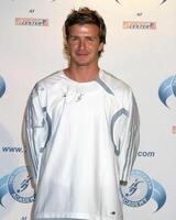 David Beckham and AEG announce in a  Press Conference that they are to Launch Soccer Academy beginning in Fall 2005 at the Home Depot Center in So California. Carson, CA June 2, 2005 photo
