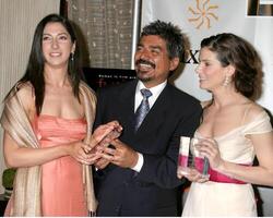 Gesine Prado George Lopez Sandra Bullock Women In Film presents Fusion, The 2005 Crystal  Lucy Awards An Evening Celebrating Partnership Los Angeles, CA June 10, 2005 photo