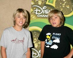 Cole and Dylan Sprouse Disney Kids TV Press Day Rennasaince Hotel Hollywood  Highland Los Angeles, CA July 6, 2005 photo