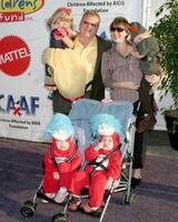 Larry Joe Campbell and family Halloween Event Barker Hanger Santa Monica, CA October 29, 2005 photo