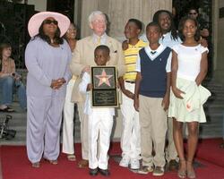 Roger Ebert and Family Roger Ebert Receives Star on Walk of Fame Hollywood Walk of Fame Los Angeles, CA June 23, 2005 photo