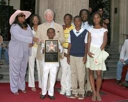 Roger Ebert and Family Roger Ebert Receives Star on Walk of Fame Hollywood Walk of Fame Los Angeles, CA June 23, 2005 photo