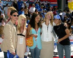 Nastassja Kinski Kids, friends Herbie Fully Loaded Premiere El Capitan Theater Los Angeles, CA June 19, 2005 photo