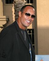 Dwayne The Rock Johnson arriving at the  MTV Movie Awards at the Shrine Auditorium,  Los Angeles, CA June 4, 2005 photo