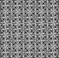 Abstract pattern of geometric shapes vector