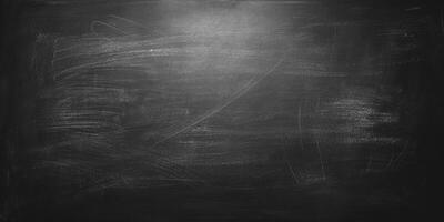 AI generated Chalk black board blackboard chalkboard background photo