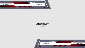 Red geometric abstract technology overlapping high speed line movement design background with copy space for text. Vector illustration