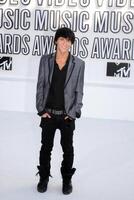 LOS ANGELES - SEP 12,  Mitchel Musso arrives at the 2010 MTV Video Music Awards  at Nokia - LA Live on September 12, 2010 in Los Angeles, CA photo
