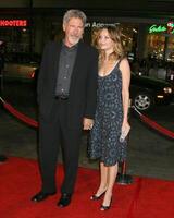 Harrison Ford Calista Flockhart FIREWALL Premiere Grauman's Chinese Theater Los Angeles, CA February 2, 2006 photo