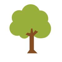 Simple tree icon vector