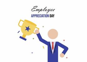 Employee appreciation day vector