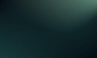 Dark green color gradient grainy background vector