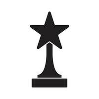 trophy icon vector