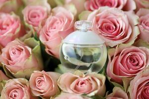 KHARKIV, UKRAINE - JANUARY 2, 2021 Perfume bottle of Noa by Cacharel, a French company of ready to wear clothing, perfume and accessories founded in 1958 photo