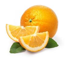 Orange fruit isolated photo