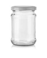 glass jar isolated photo