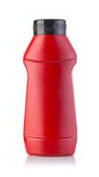 red ketchup bottle photo