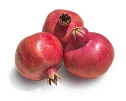 pomegranate fruit isolated photo