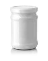 jar in the white package photo