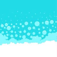 Soap bubble vector background, transparent foam pattern. Abstract illustration.