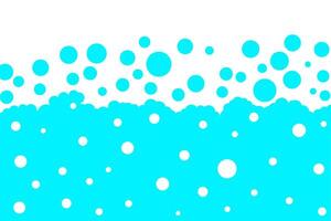 Soap bubbles vector background, foam pattern of different sizes. Abstract illustration.