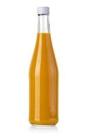 Juice Glass Orange Bottle photo