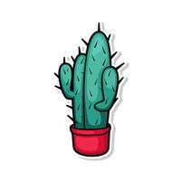 cactus plant illustration vector art