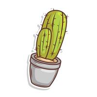 cactus plant illustration vector art