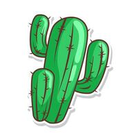 cactus plant illustration vector art