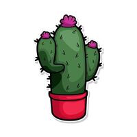 cactus plant illustration vector art