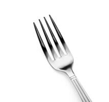 fork isolated over white photo