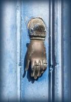 Old door handle photo