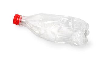 close up of a plastic bottle photo